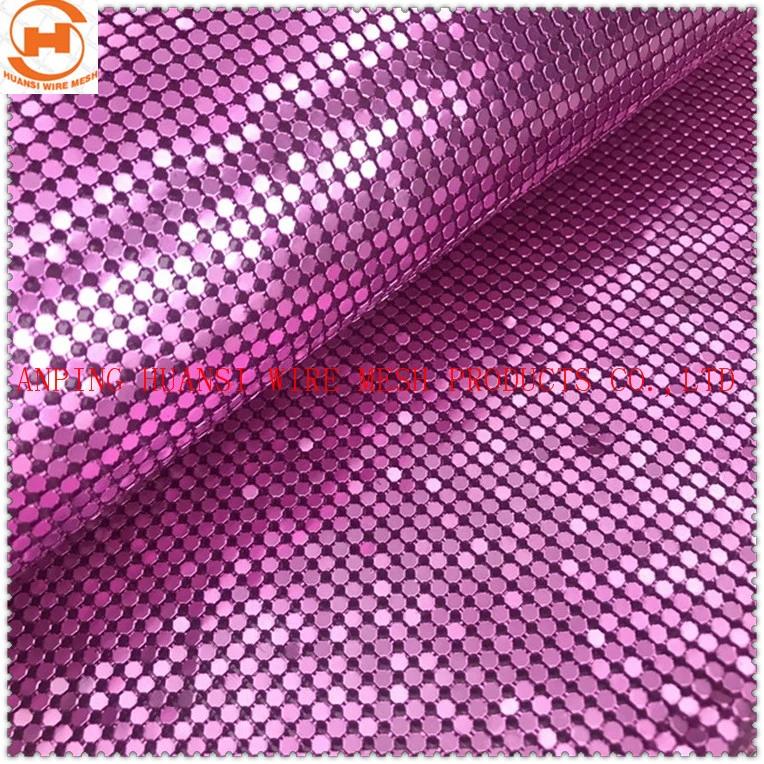 Fashionable Decorative 3mm Sequin Metal Cloth