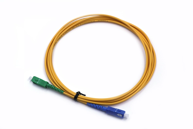 Одномодовый оптоволоконный соединительный кабель Premium SC-SC/APC SM 9/125