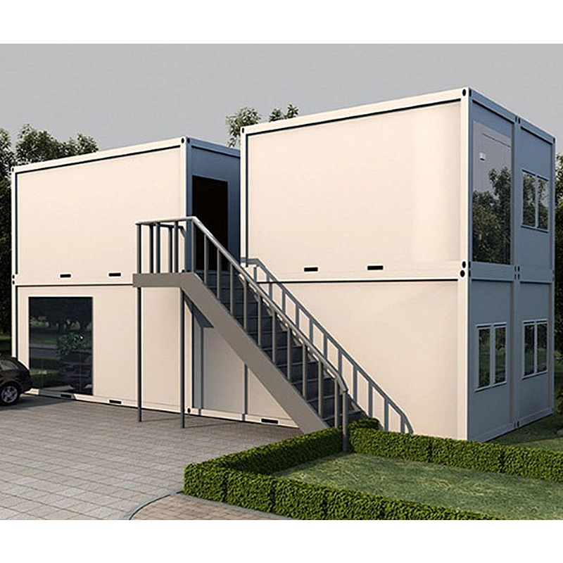 20FT 40FT Modern Style Two Stories Luxury 3 Bedroom Prefab Container Villa/House/Office/Home