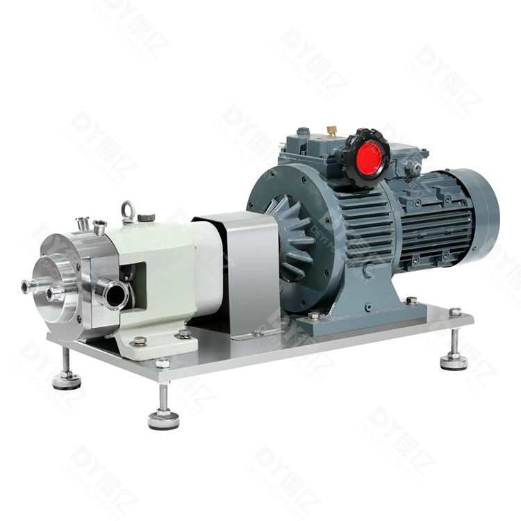 Deyi Sanitary Stainless Steel Positive Displacement Rotary Lobe Pump Food Grade