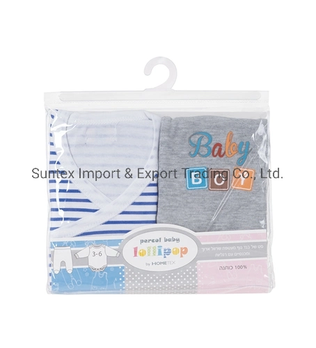 100% Cotton Baby Clothing Made of 175GSM Interlock Fabric