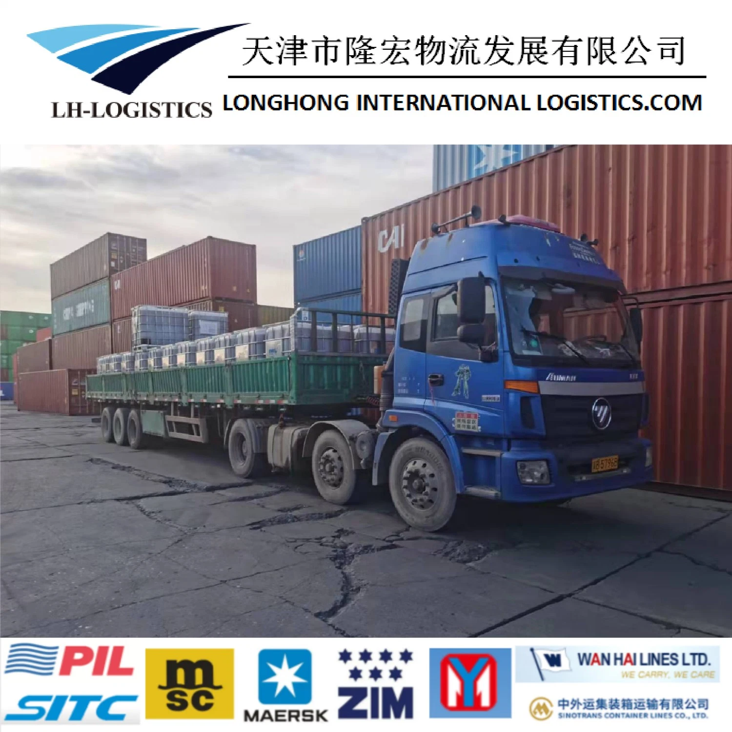 Servicios profesionales de Transporte de Transporte de Transporte marítimo desde Shanghai, Tianjin China a Surabaya, Sudeste de Asia.