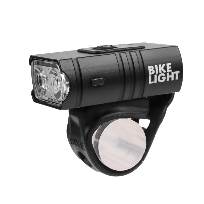 New 2t6 Bright Light Bicycle Light USB Rechargeable Built-in Battery with Power Display Bicycle Light