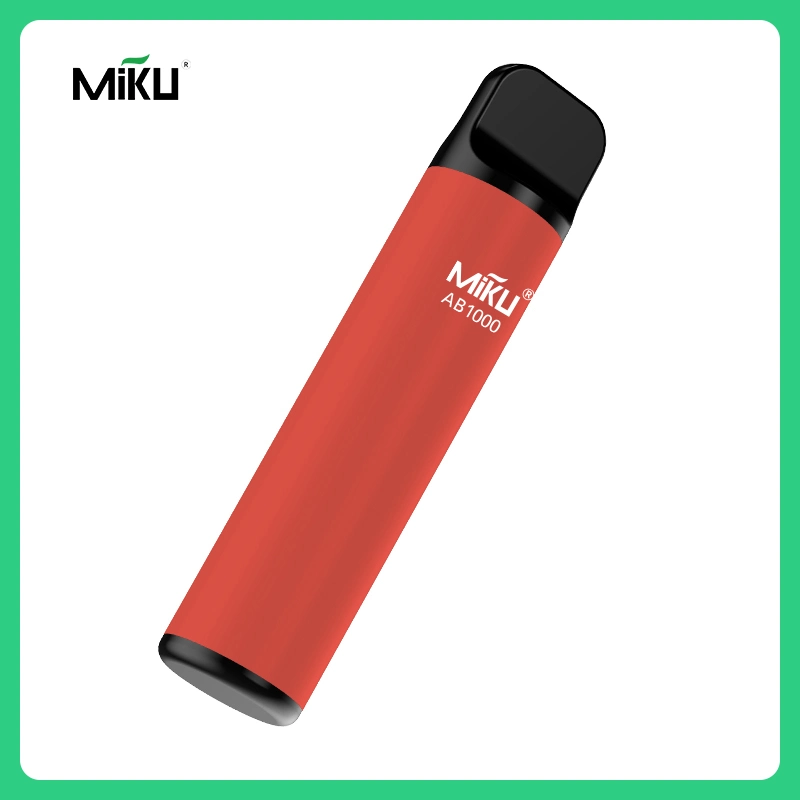 Miku Vape Pen 1000puff сигареты для курящих 2% никотин соляной завод Цена карандаша Vape
