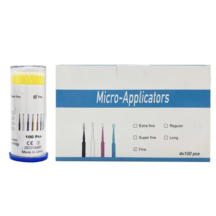 New Disposable Dental Long Micro Cleaning Brushes