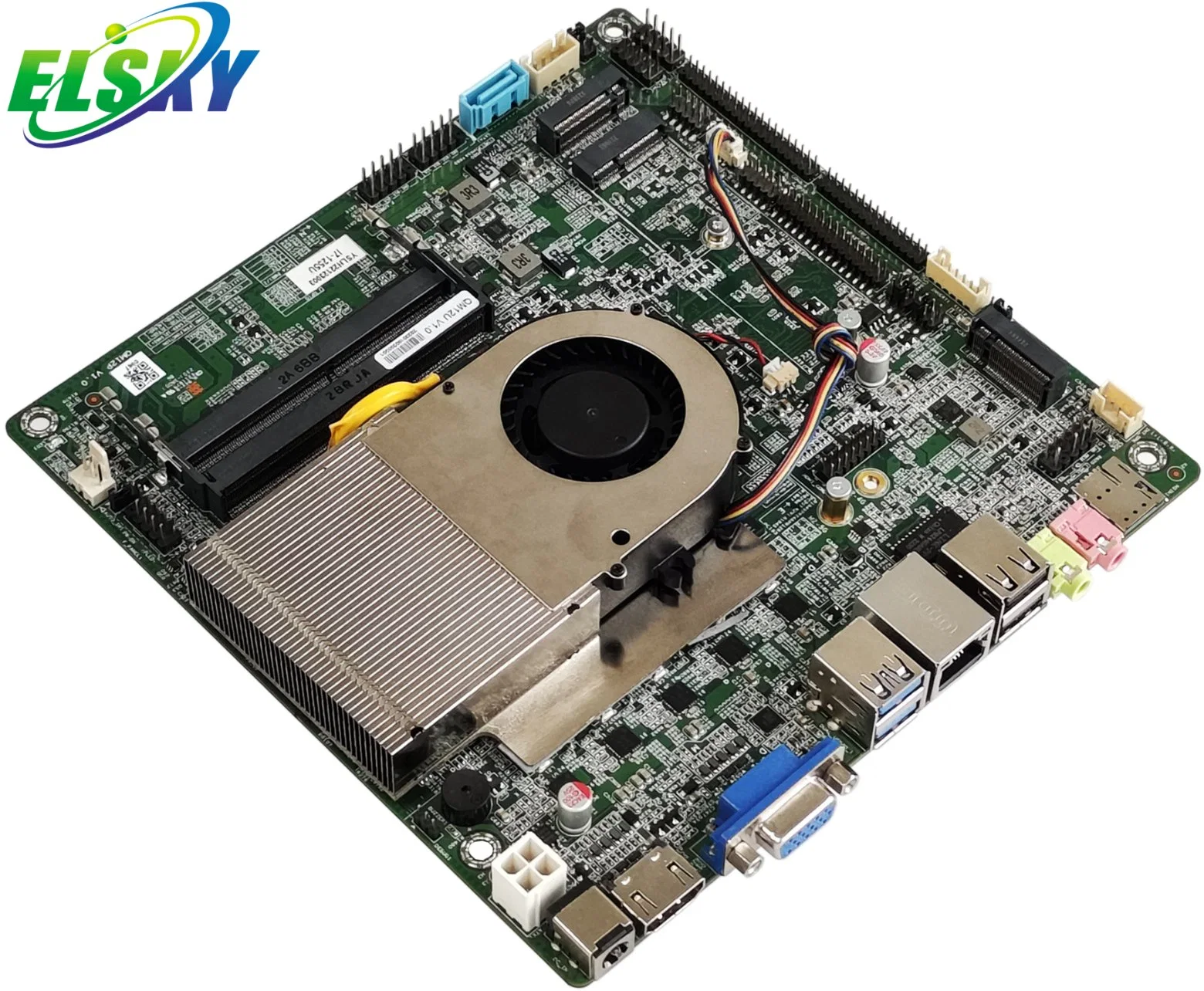 Elsky Qm12u Mini Itx Motherboard Support Alder Lake 12th Gen I7 Mainboard