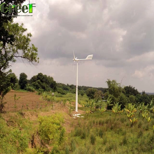 Generador de viento de 5kw Instalaltion fácil para el viento solar sistema híbrido de la turbina de viento de la lista de precios 1kw-30kw