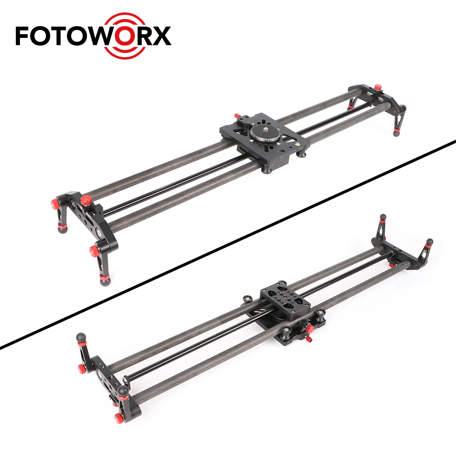 Carbon Fiber Focus Slider for DSLR Dolly Track Stabilizer Rail