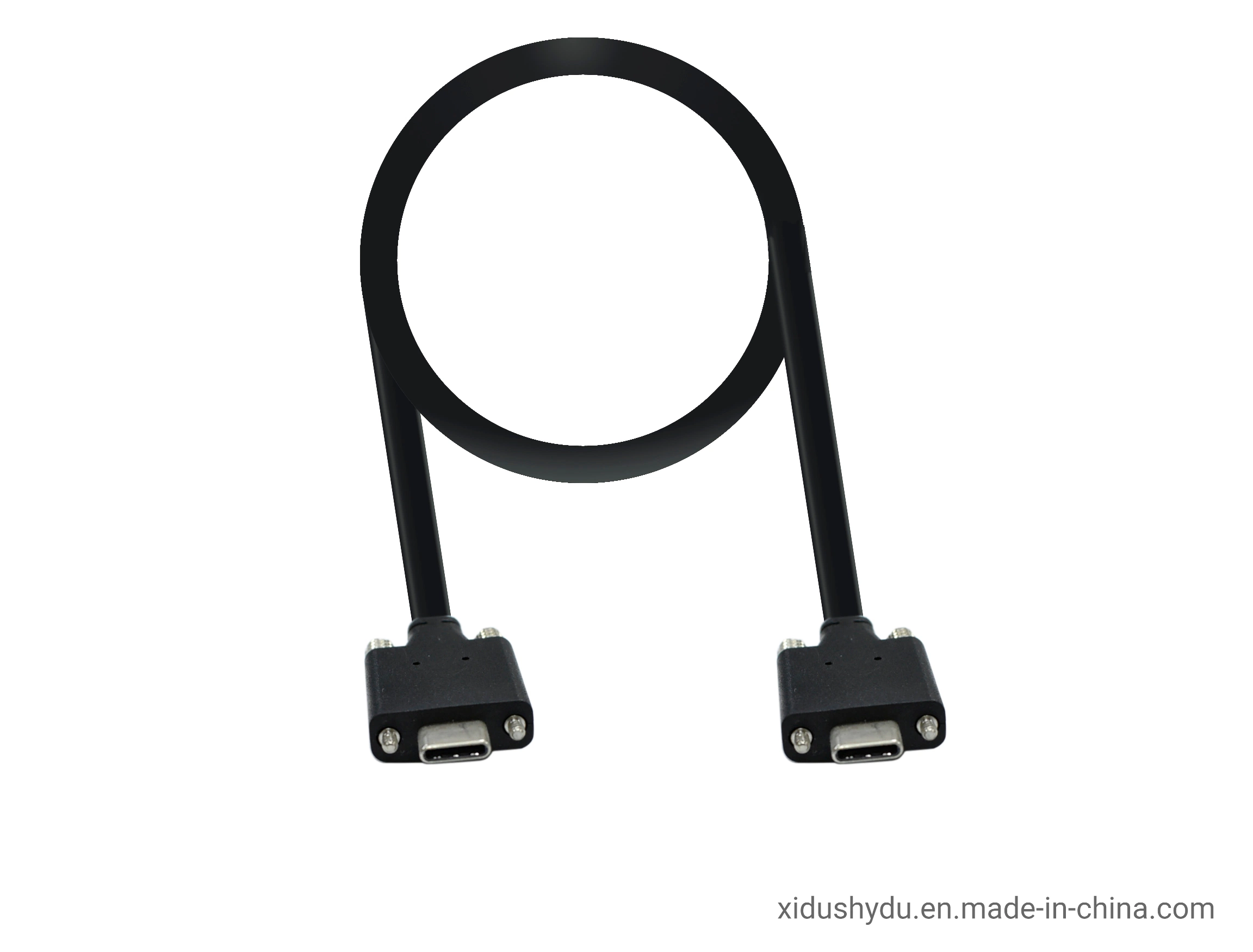 10Gbps 100W cable E-Marker USB tipo C con bloqueo roscado