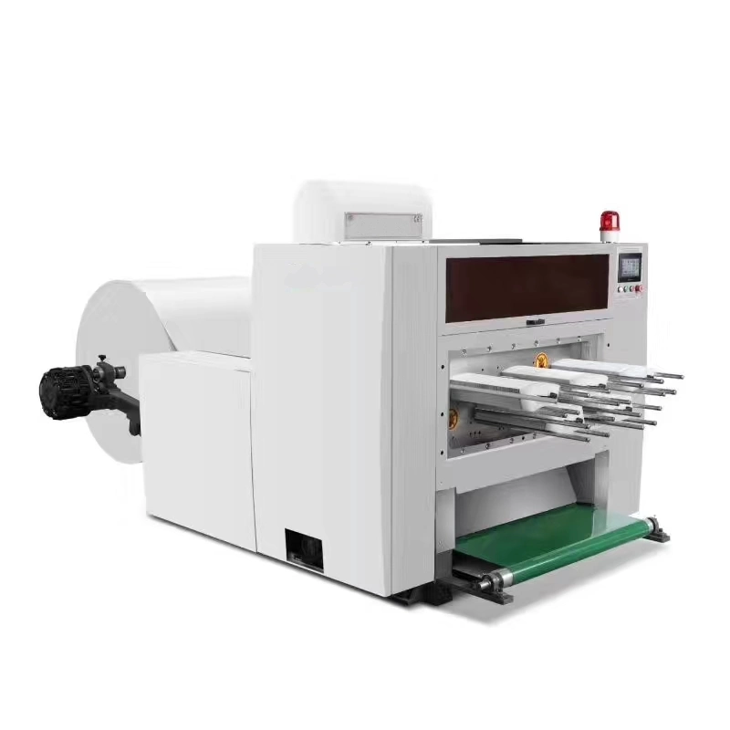 Automatic Reel Paper Printing Punching and Die-Cutting Machine, for Paper Cup Making