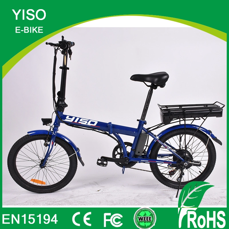 48V Ce 20 Inch Cheap Lady Green City Ebike