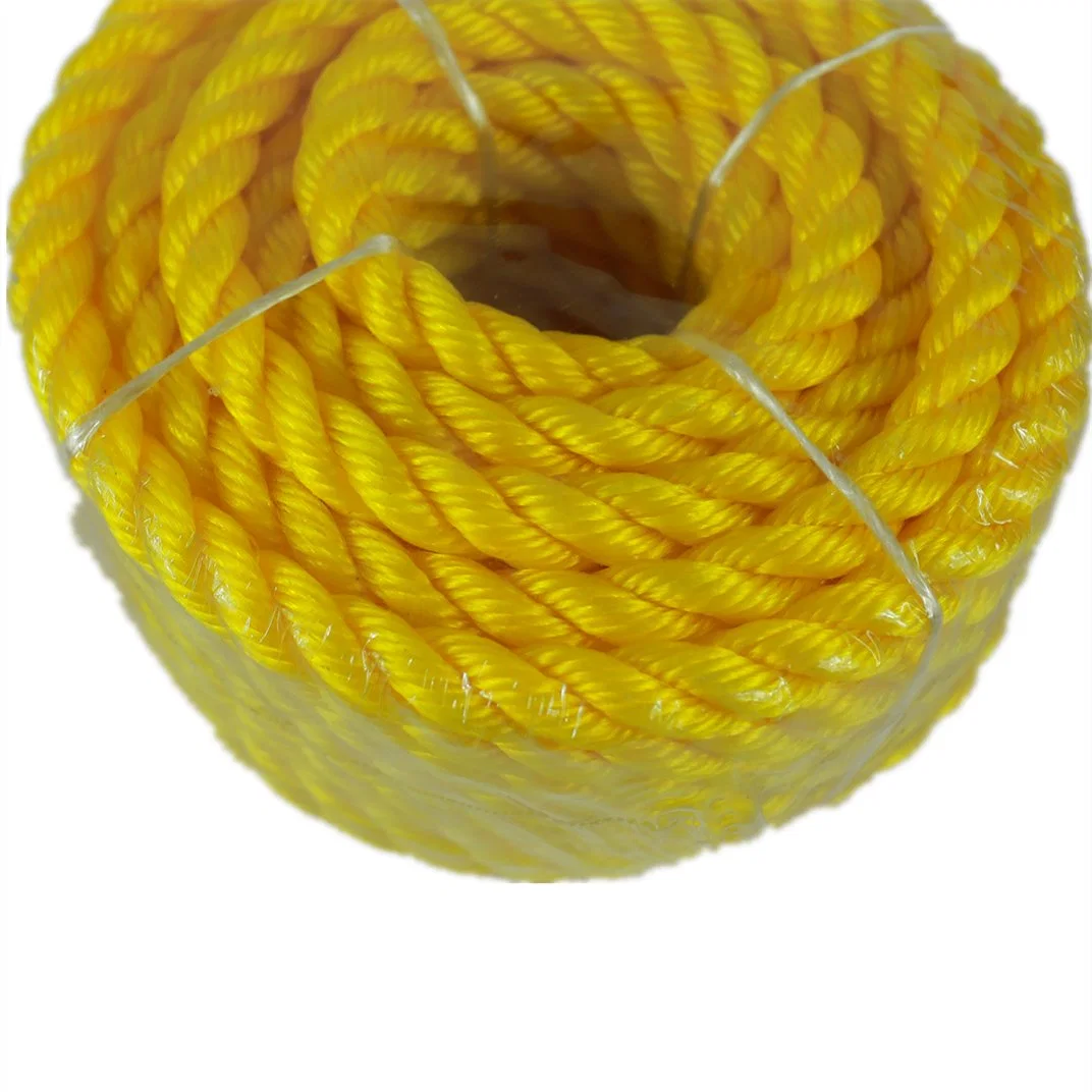 High Strength Polypropylene PP Plastic Twisted Packaging Rope Cord String Twine for Fishing Net