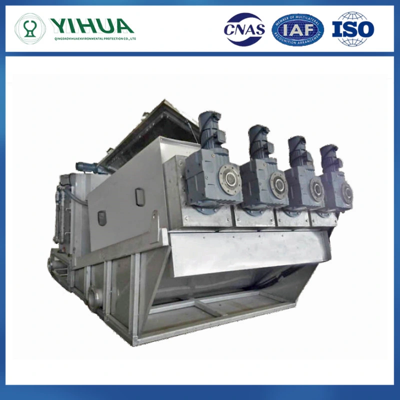 YH 2400*850*1300mm China tratamiento de aguas residuales Equipo de deshidratación de lodos Yhdl-131