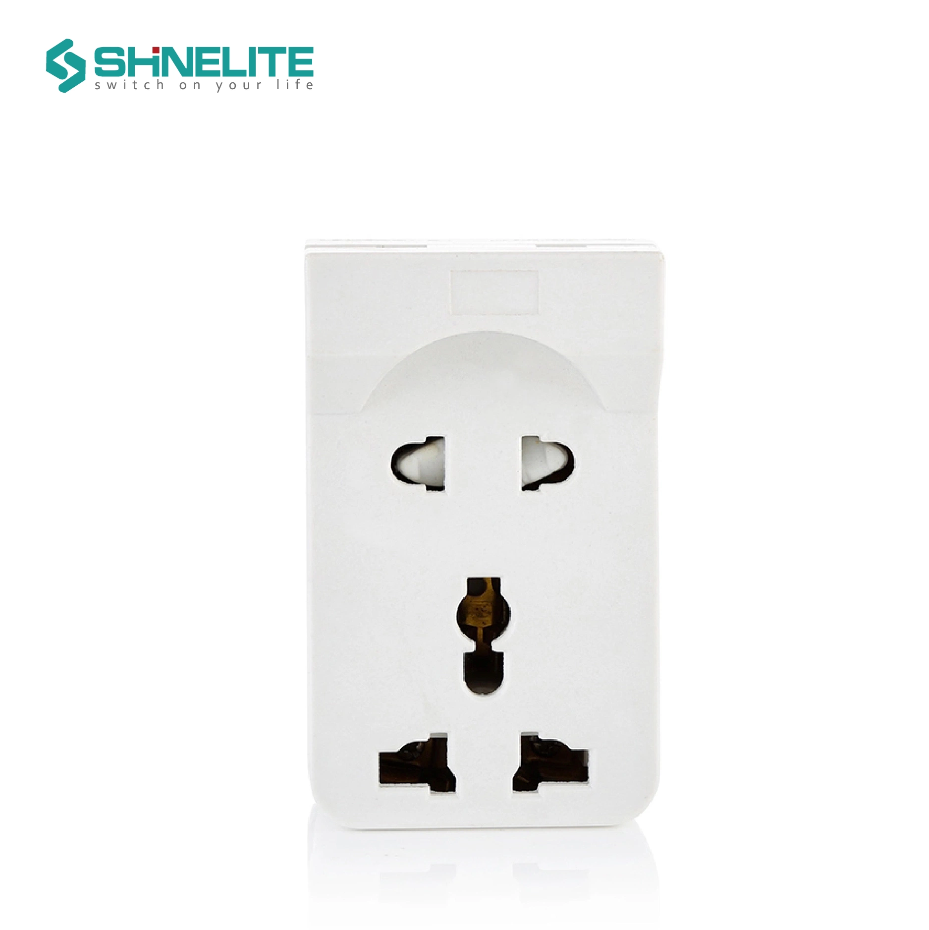 British Standard Electrical 13A Top Socket Plug with Neon