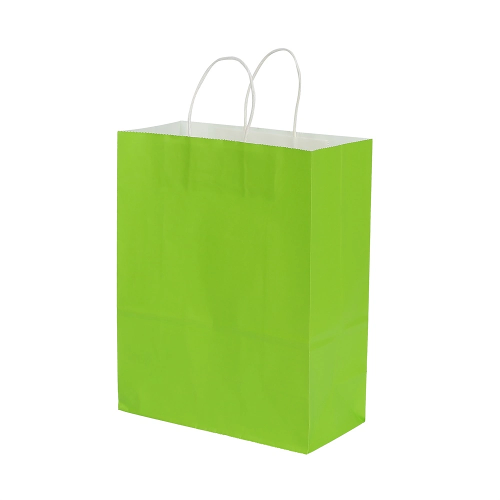 Hot Sale Customized Colored Paper Bag Printed Kraft Paper White Gift Bulk