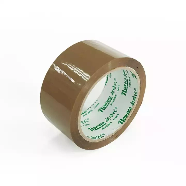 Tan Color BOPP Film Water-Based Glue Acrylic Material Packing Tape