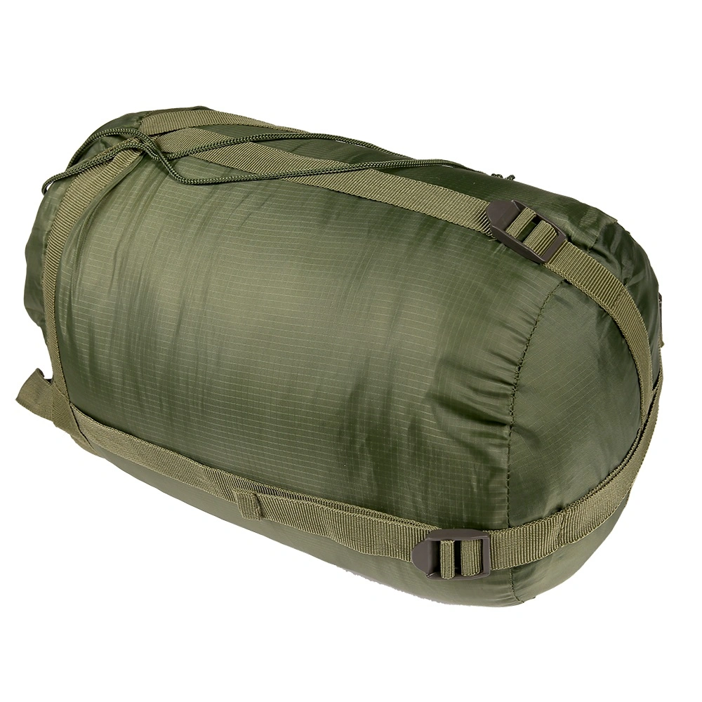 High quality/High cost performance  190t Big Size Warm Emergency Military Army Camping Sleeping Bags Green Sleeping Bag
