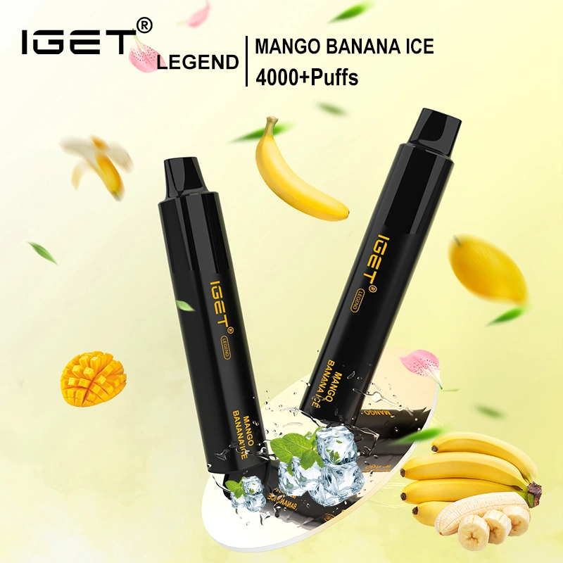 إيget علامة تجارية إلكترونية Cigarette إيget Legend 4000puffs Disposable Vape Iget شركة شيون