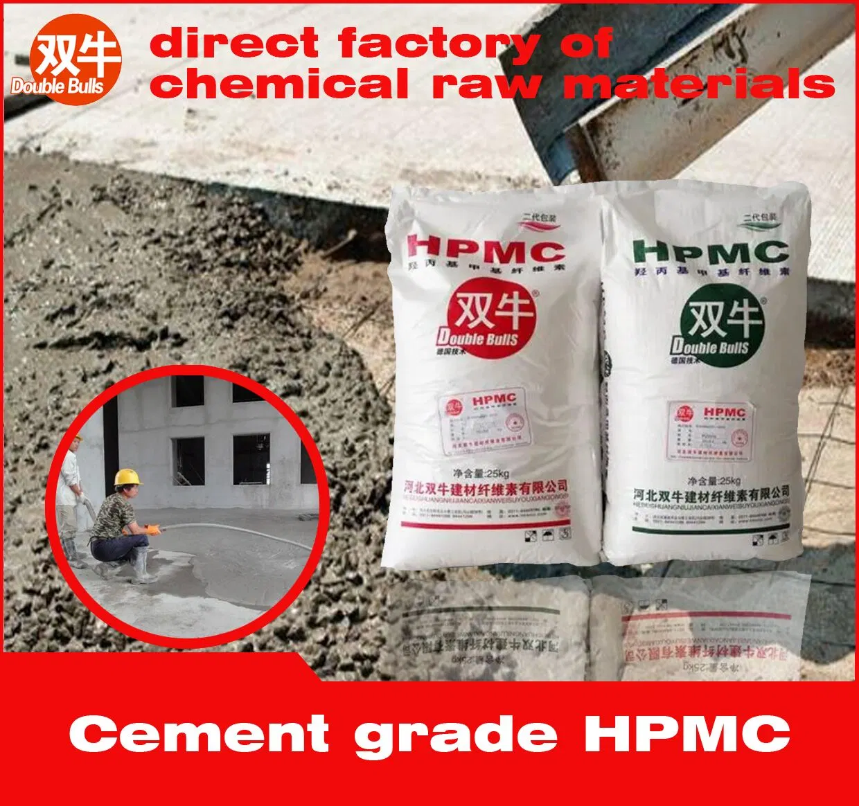 Proveedor de HPMM Hydroxypropyl Methyl Cellulose de China