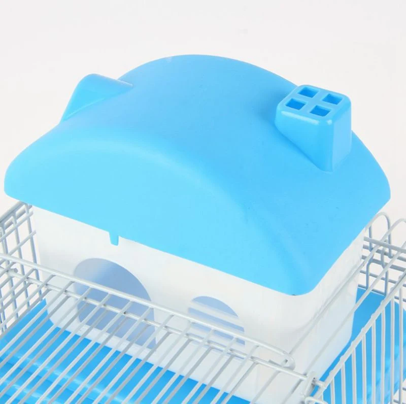 Tc4301-CB1 Hamster Hideout Amusement Park House Metal Cages with Slid