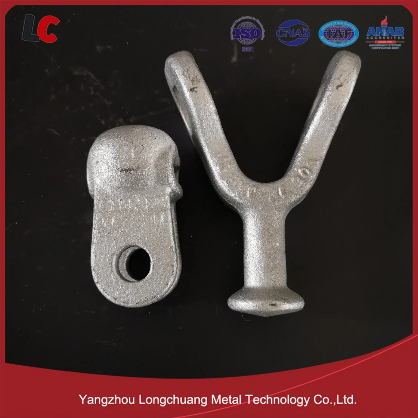 Power Line Fittings Ductile Iron Cast Parts for Power Transmission Use