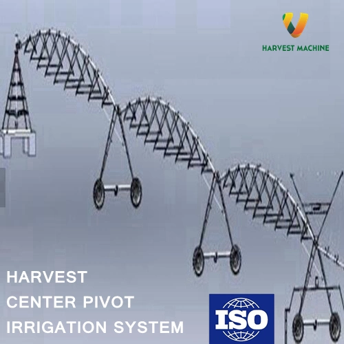 Trois roues Ferme Système d'irrigation par remorquage pour l'agriculture