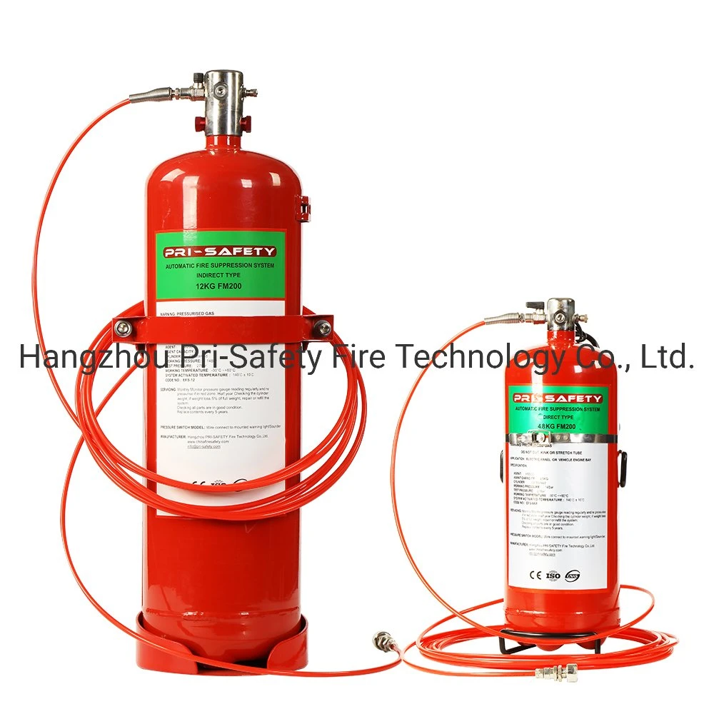 El HFC-227ea Automática de incendios Sistema de protección para los aparatos eléctricos