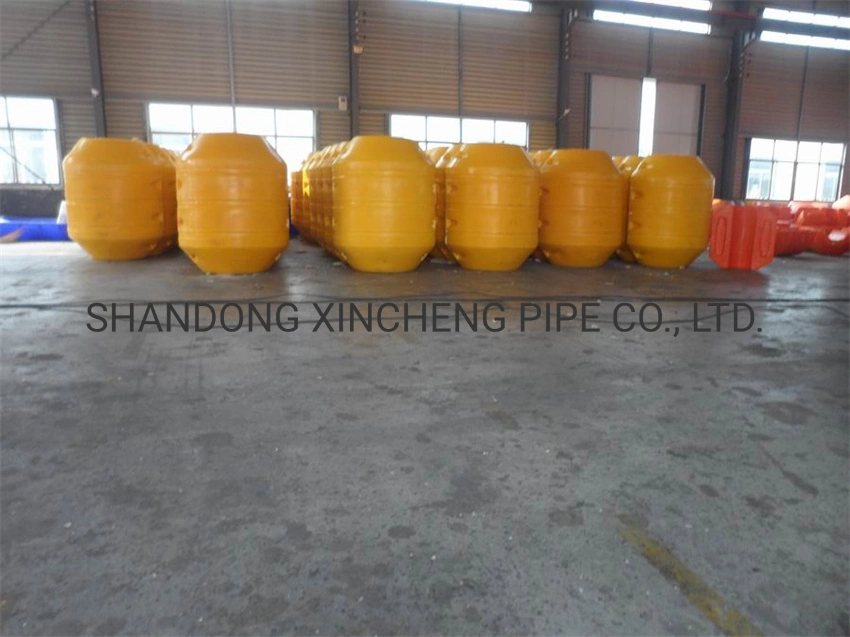 Yellow Dredger Plastic HDPE Floaters Floats with PU Foam Inside for Dredging