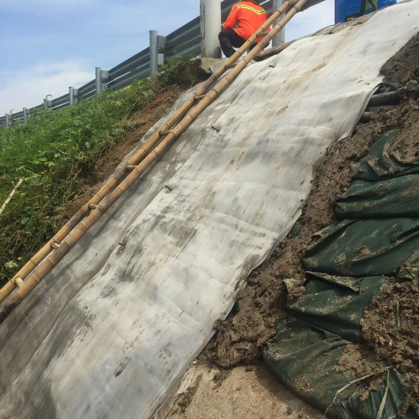 5mm 8mm Thickness Concrete Fabric Roll Cement Canvas for Drainage Ditch Irrigation Canal Channel Lining