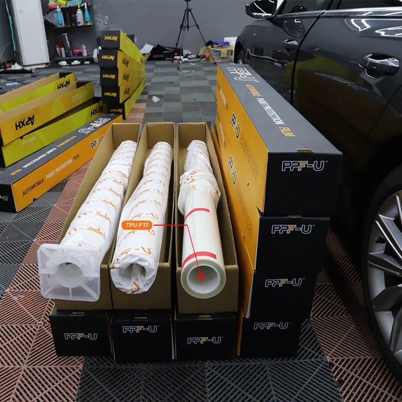 1,52 * 15m Größe Full Roll Anti-Scratch Anti-Corrosion Karosserie Schutz mit 5 Jahre Garantie für Kfz-Aufkleber