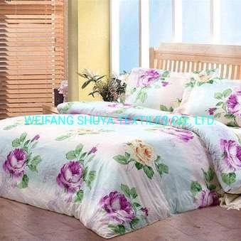 Cheap Printed Polyester Fabric for Bed Sheets, Bedding Sets, Bed Sheets