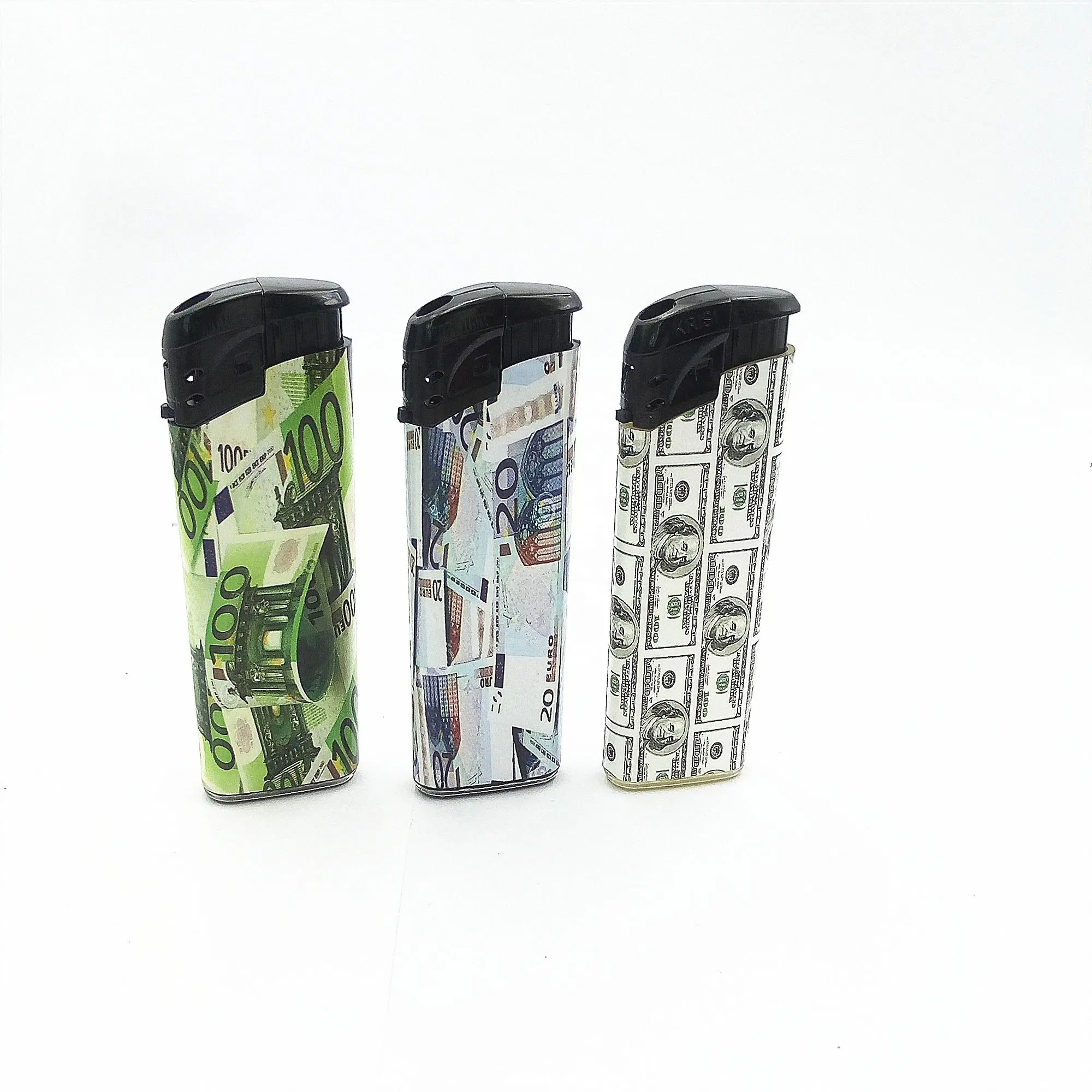 Wholesale/Supplier Encendedore EU Standard Electronic Refillable Butane Lighter