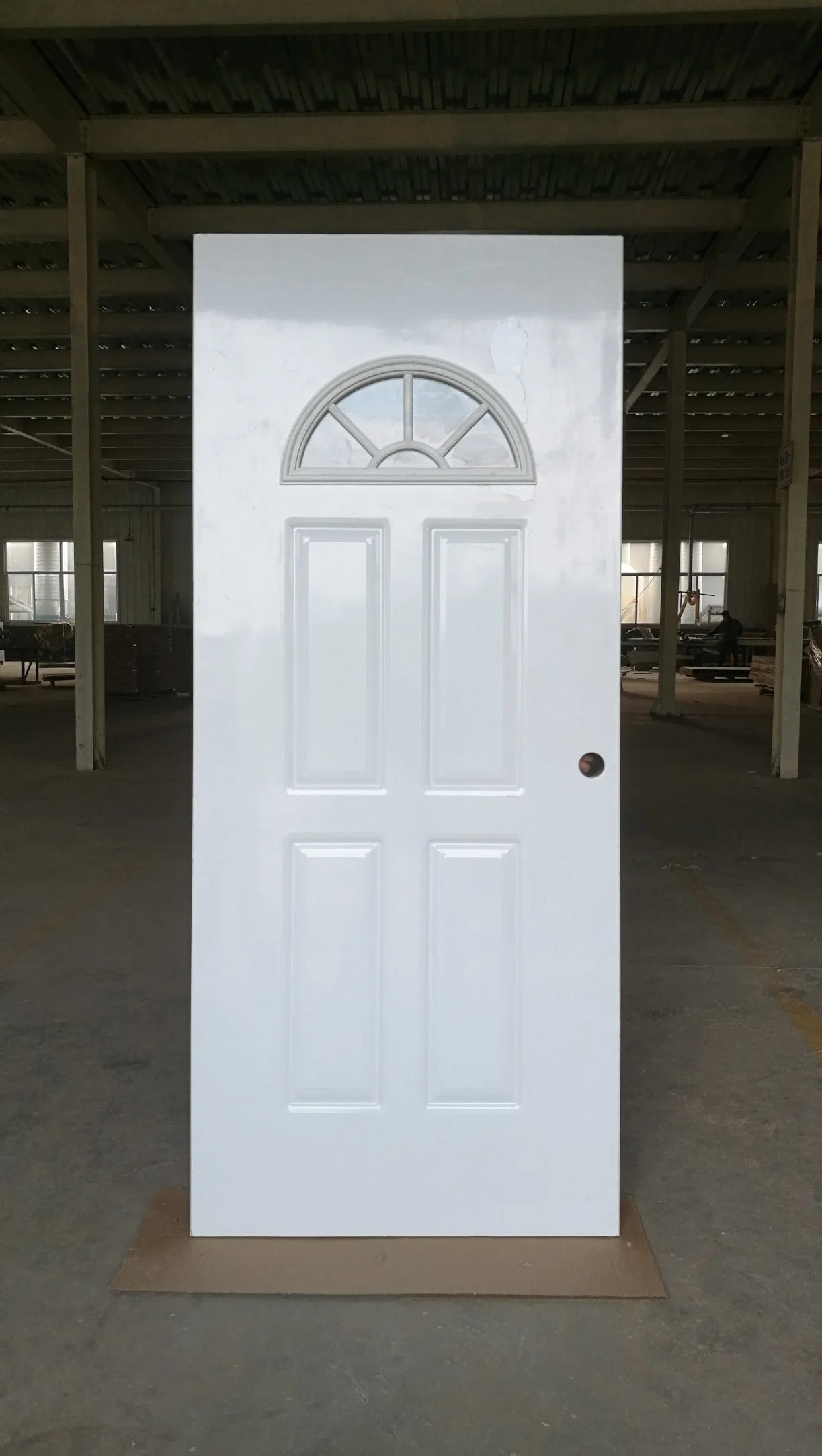 Latest Design Exterior House Model Metal Door, Security Steel Door Price