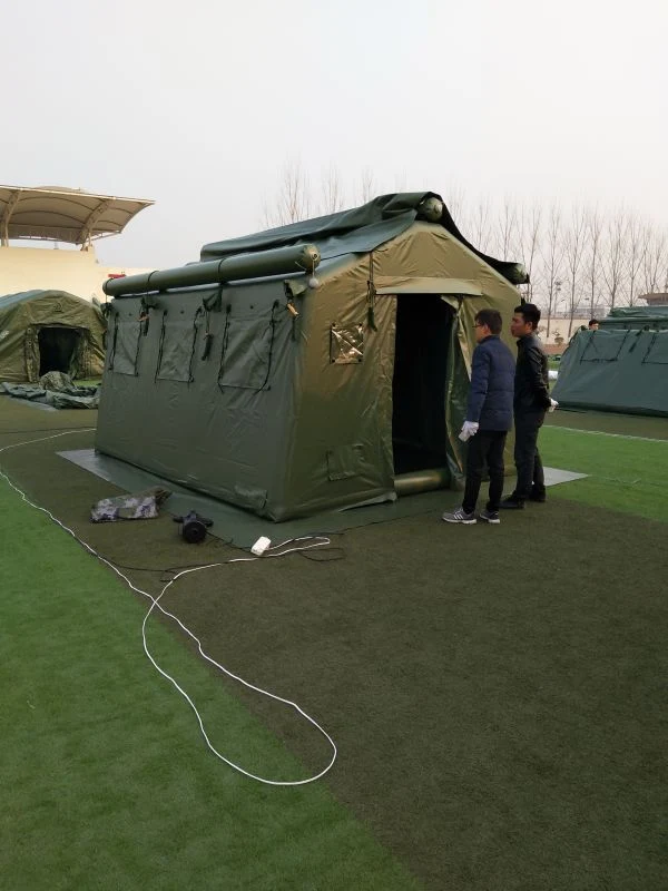 Champ de sauvetage militaire tente médicale tente Tente gonflable pneumatique