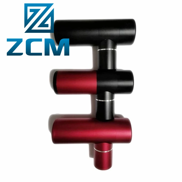 Shenzhen Custom Rehabilitation Training Tool Parts Manufacturing CNC Aluminum Massage Gun Shell Case Tube Housing