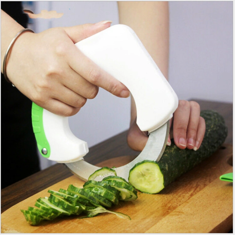 Multi-Purpose Kitchen Gadget Stainless Steel Rolling Knife for Food, Kitchen Stainless Steel Circular Rolling Knife