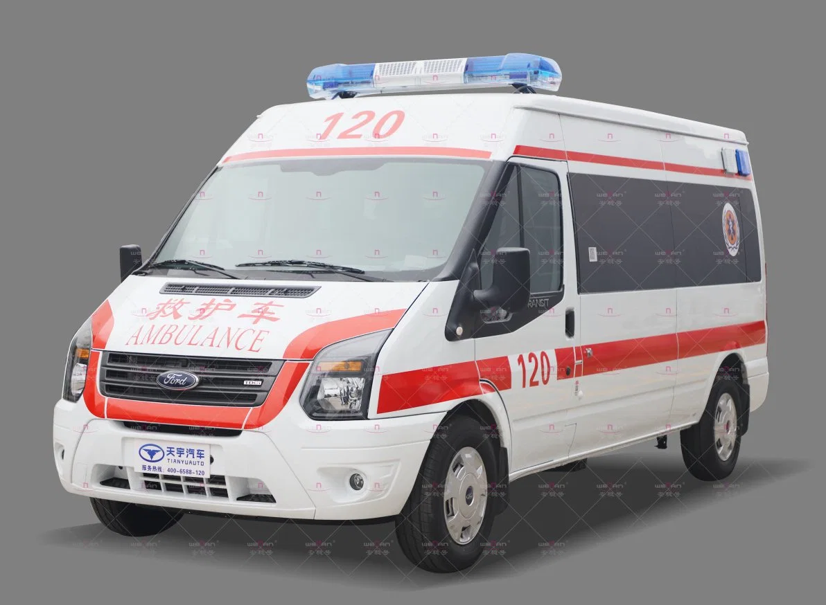 Ford Nouvelle Génération V348 Axe long de la mi-Ambulance de surveillance de toit