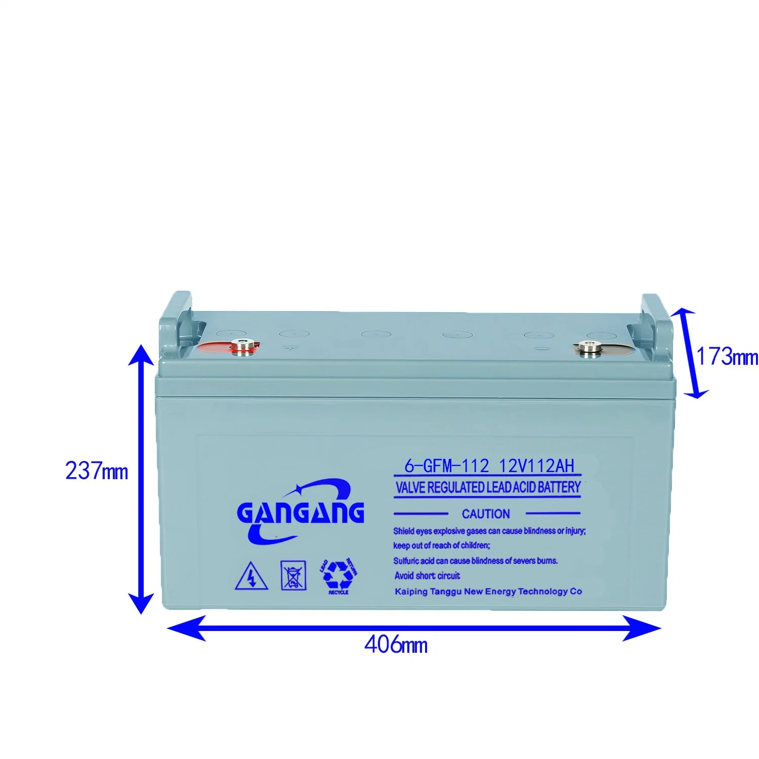 12V 112AH AGM de Plomo-ácido de batería Cargador de batería de almacenamiento de UPS