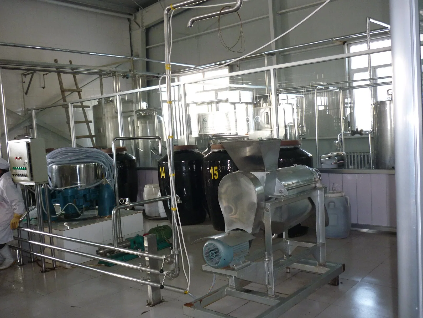 Full Automatic 6000b/H Juice Filling Plant