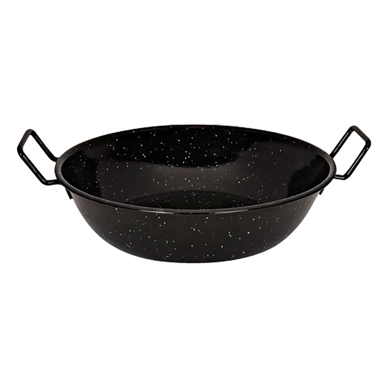 40cm Cooking Pot Spanish Pealla Pan Non-Stick Sheet Metal Baking Fry Pan Pizza Pan