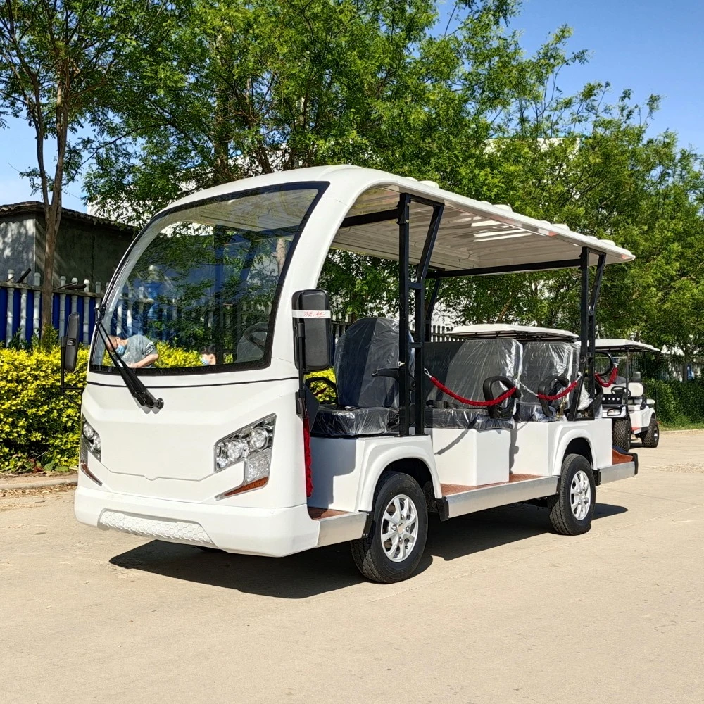 Wholesale 8/11/14 Seat Sightseeing Bus 72V Electric Tour Tourist Electric Bus