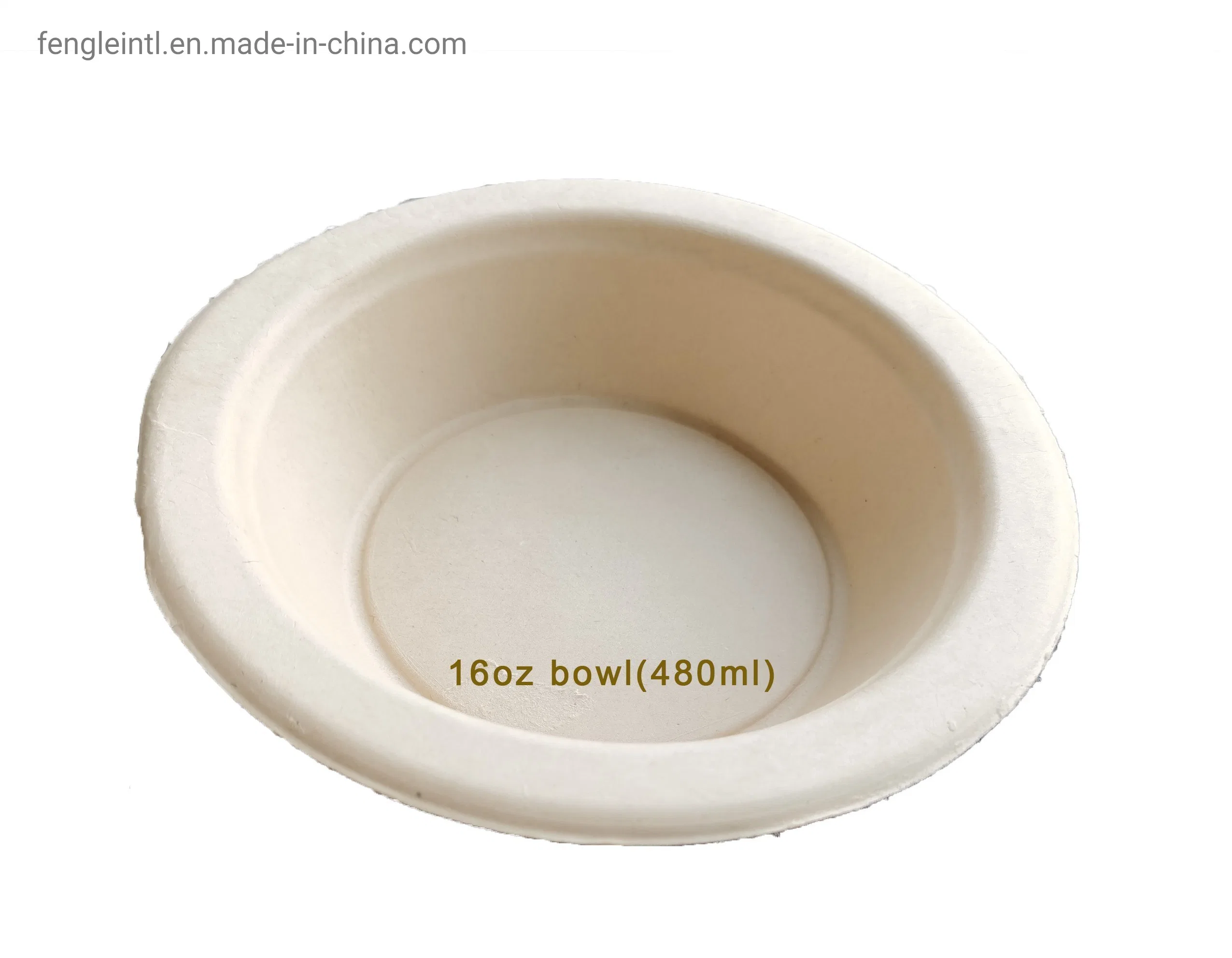 Virgin Bamboo Pulp Biodegradable Disposable Sugarcane Bagasse Pulp Tableware Hamburger Paper Lunch Bento Box Bowl Series Salad Series Menu Box OEM Accepted