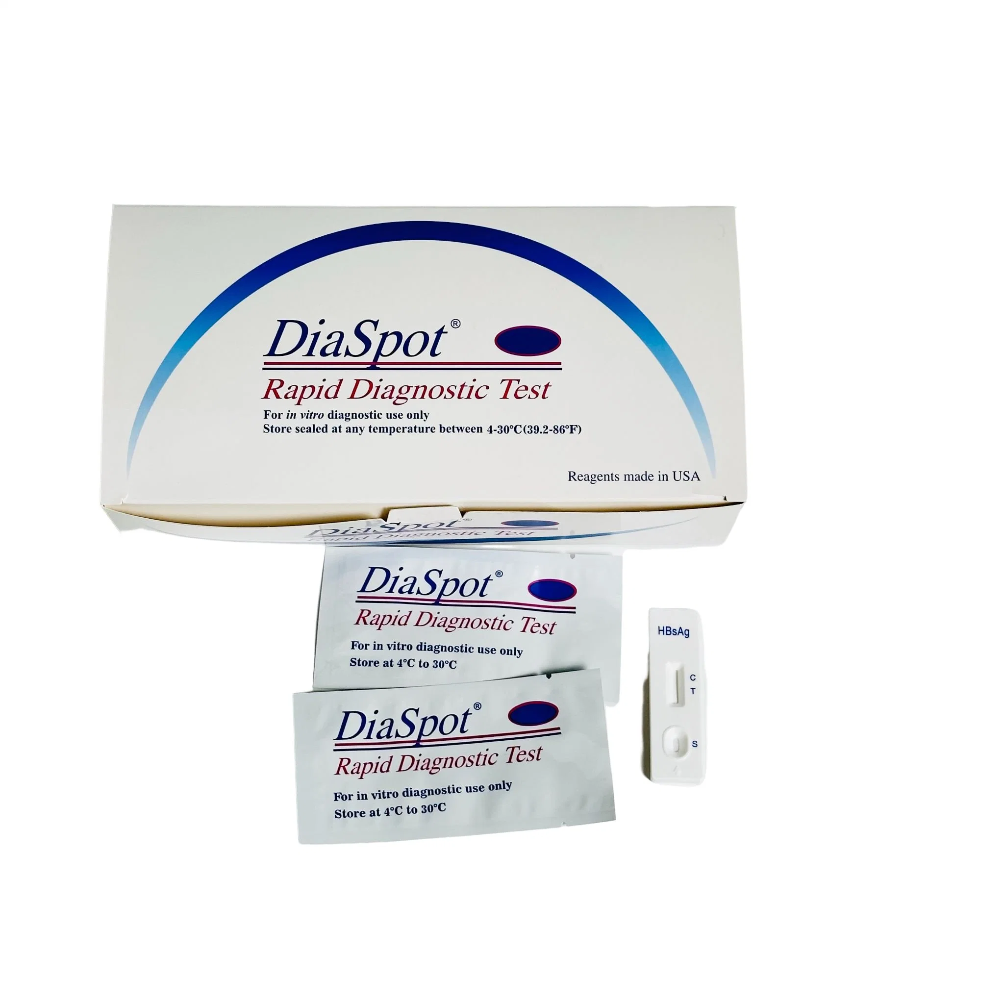 Diaspot Hepatitis B Antigen Device Hbsag Strip Rapid Test Kit for Home Infectious Ivd Test