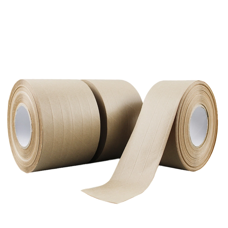 Kraft Gummed Reinforced Shipping Film Sealer Self Adhesive Glue Tape