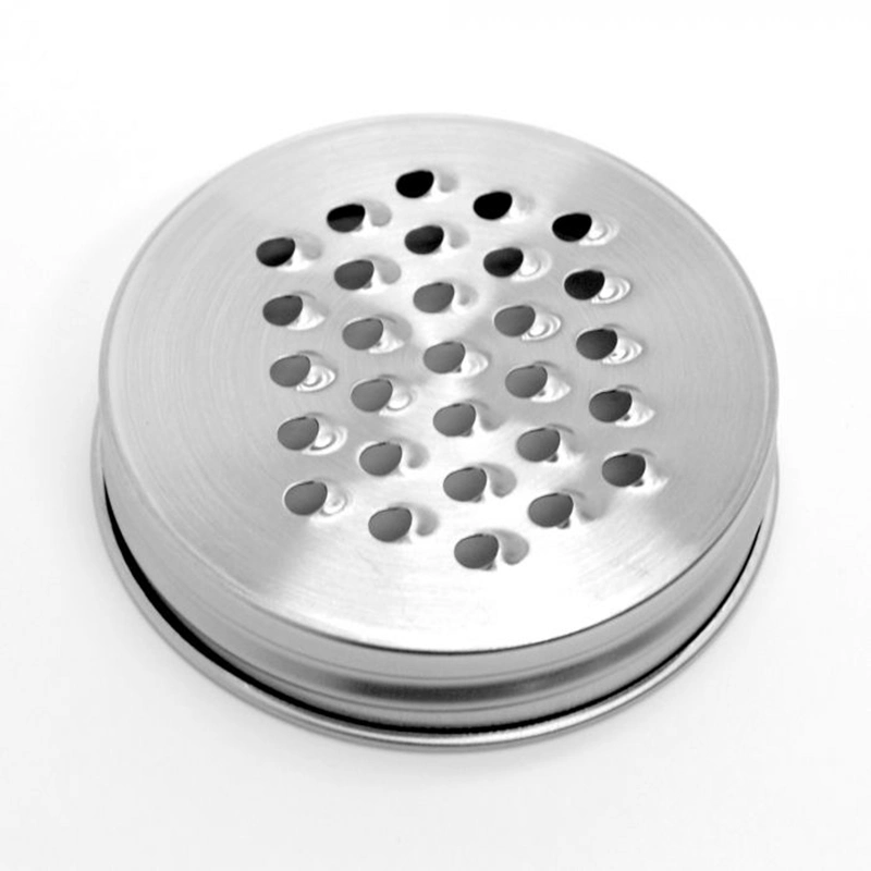 Stainless Steel Mixing Bowl Lids Vegetables Cheese Grater Lids for Mason Jar