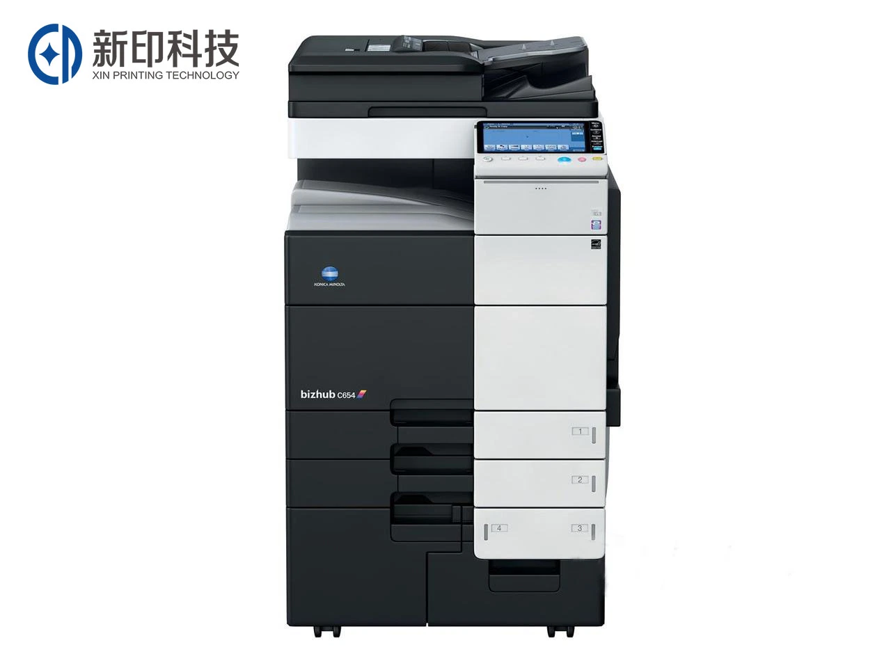 Re-Manufactured Konica Minolta Bizhub C654/C754 Color Laser Multi-Function Copier