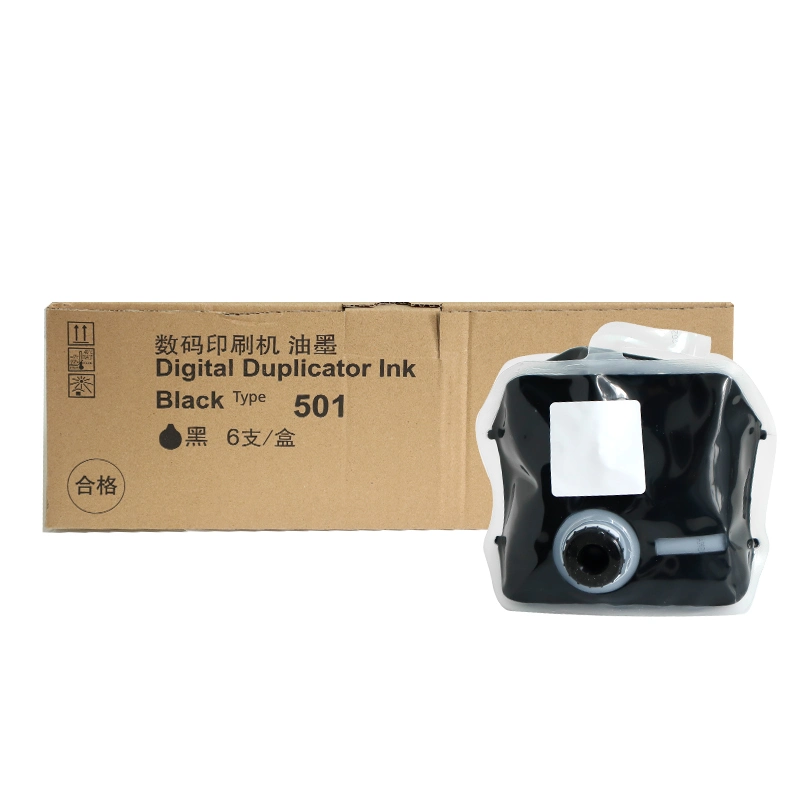 Type 501 Digital Duplicator Ink for Use in Ricoh Dd5441c/Dd5441hc/Dd5451c/Dd5451hc Gestettner Cp7401c/Cp7401hc/Cp7451c/Cp7451hc