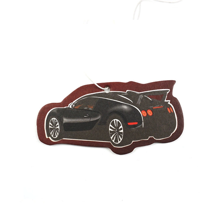 Cheap Promotional High quality/High cost performance  Custom Gift Paper Car Air Freshener Hanging