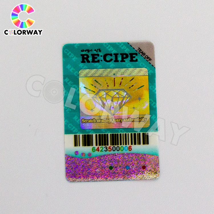 Wholesale/Supplier Printing Cheap Custom Hologram Label Sticker