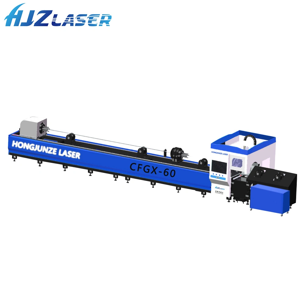 Machine de découpe de tubes/tuyaux en métal à laser à fibres fer industriel Professionnel de l'équipement de coupe laser